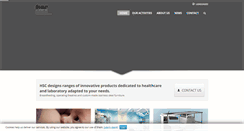 Desktop Screenshot of hsc-inox.com